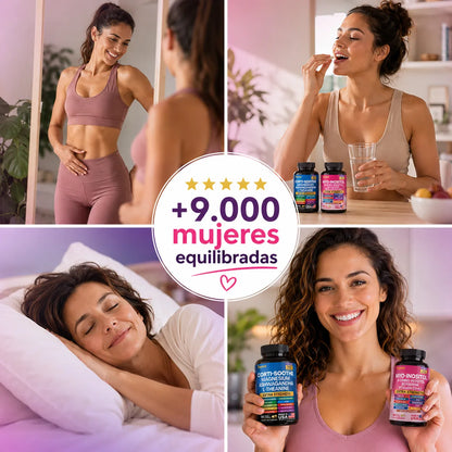 Combo Metabolic™ Apoyo diario para abdomen, energía y bienestar femenino