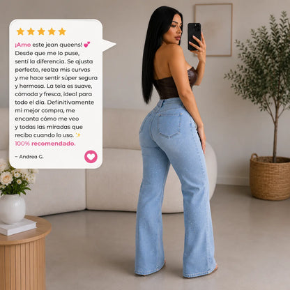 Jean Crystal™ | Comodidad, estilo y brillo en una sola prenda (FALTA)