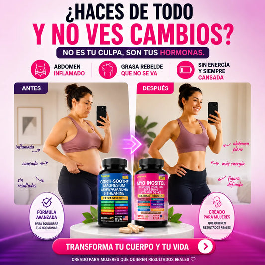 Combo Metabolic™ Apoyo diario para abdomen, energía y bienestar femenino