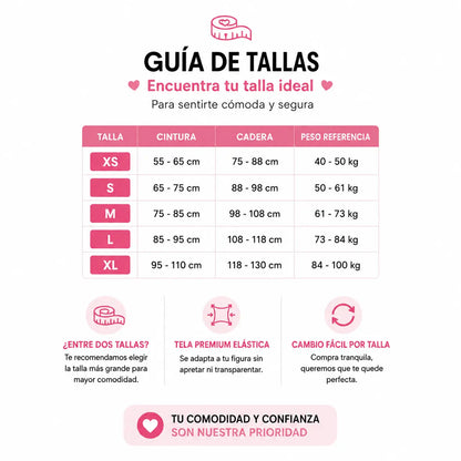 Licra Levanta Cola Premium™ Moldea cintura y resalta tus curvas
